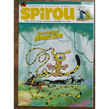 Spirou nº 3861 11 avril 2012