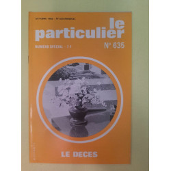 Le Particulier n 635 Numéro Spécial Octobre 1982