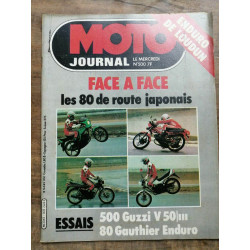 Moto Journal Nº 500 18 Mars 1981