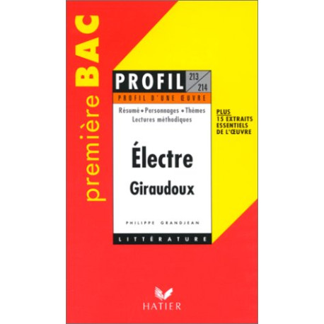 Electre de Jean Giraudoux