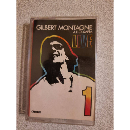 Cassette Audio - Gilbert Montagne A Olympia Live