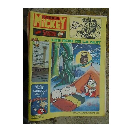 Le Journal de Mickey hebdomadaire N 1195