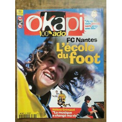 Okapi Nº693 Fc Nantes L'école du Foot Avril 2001