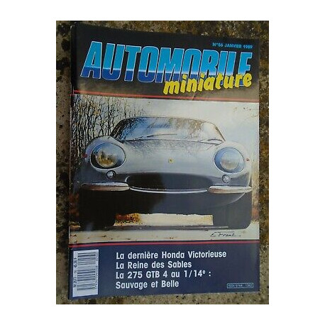 Automobile Miniature n 56 Janvier 1989