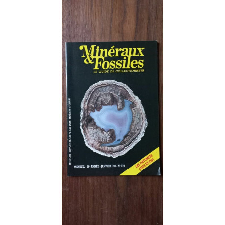 Minéraux Fossiles n170 Le guide du collectionneur Janvier 1990