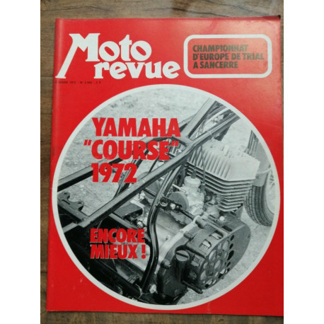 Moto Revue Nº 2066 4 Mars 1972