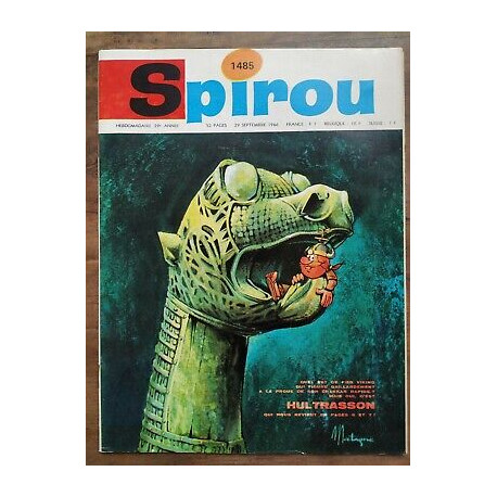 Spirou n1485 29 Septembre 1966