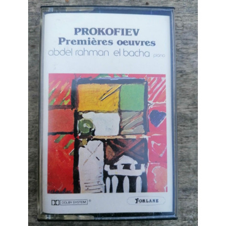 Prokofiev Premières Oeuvres Abdel Rahman El Bacha Piano Cassette...