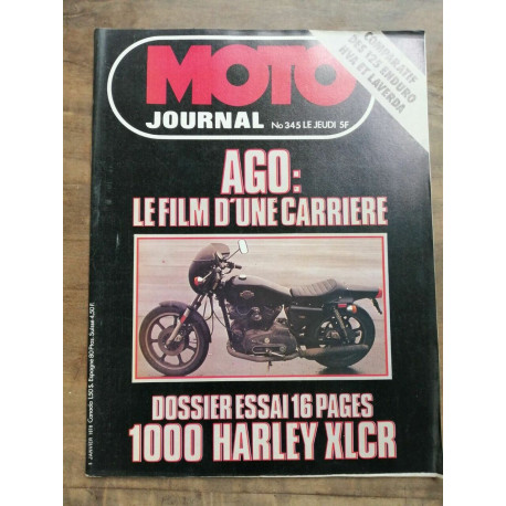 Moto Journal - N 345 Le film d'une carriere