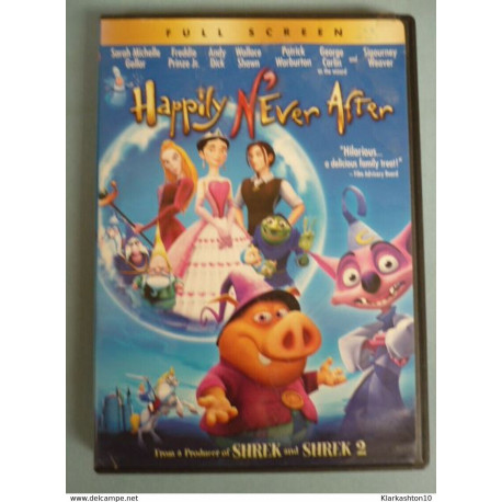 Happily N'Ever After Full Screen DVD simple