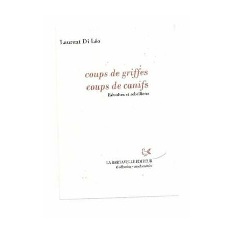 Laurent Di Leo Colpi Di Artigli Canifs Mai Usato