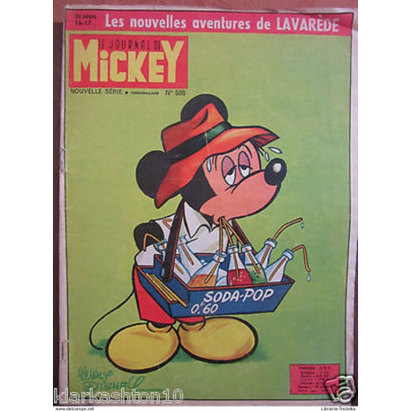 Le Journal de Mickey Nouvelle Série N°586