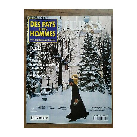 Des Pays et Des Hommes n 87 l'u r s s Cités et Citadins 1991