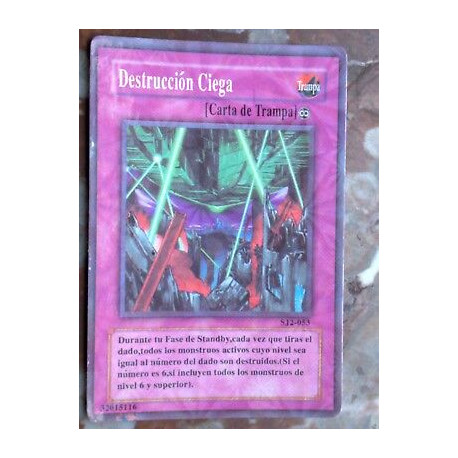 Destruccion Ciega SJ2-053 YU-GI-OH