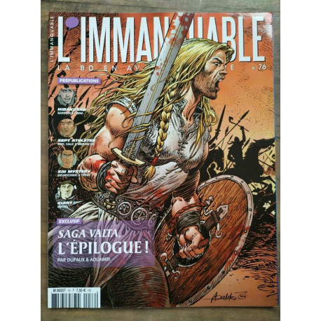 L'immanquable Nº 76 Saga valta l'épilogue 2017