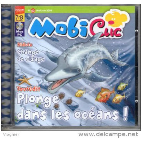 CD-ROM/PC et MAC : Mobiclic N° 63 - Mai-Juin 2004