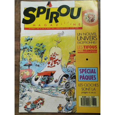 Magazine Spirou n2713 Avril 1990