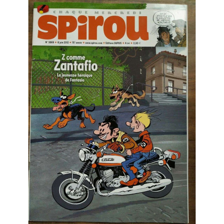 Spirou nº 3869 6 juin 2012