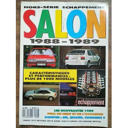 hors série Echappement Salon 1988 1989