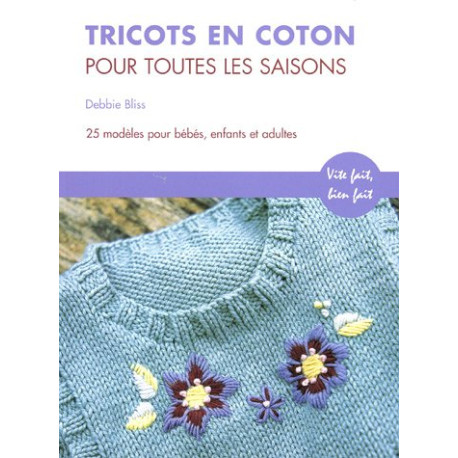 Tricots en coton pour toutes saisons