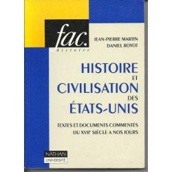 Histoire et civilisation des Etats-Unis