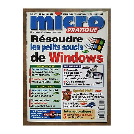 Micro Pratique Nº 40 Janvier 2000