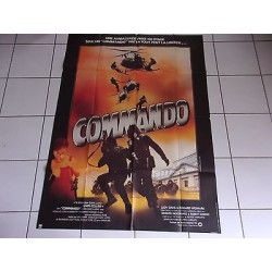 affiche originale 120 x 160 film COMMANDO avec Richard Widmark