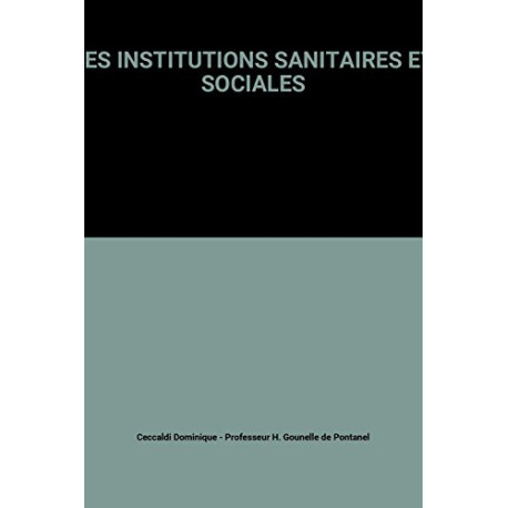 Les institutions sanitaires et sociales