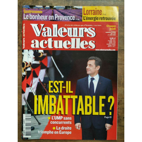 Valeurs actuelles n3785 Juin 2009