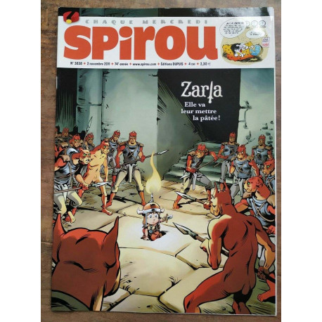 Spirou nº 3838 2 novembre 2011