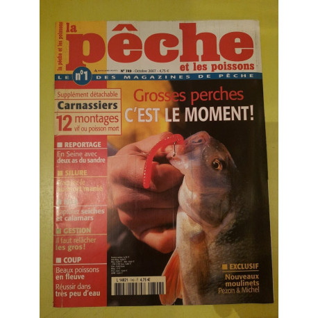 La Pêche Et Les Poissons Nº749 Grosses Perches C'est Le moment 2007