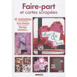 Faire-part et cartes scrapées