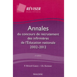 Annales du concours de recrutement des infirmières de l'Education...