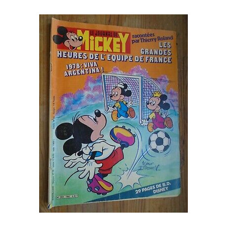 Le Journal de Mickey hebdomadaire N 1562