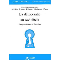 Démocratie Europe occidentale Etats-Unis 1917-1989