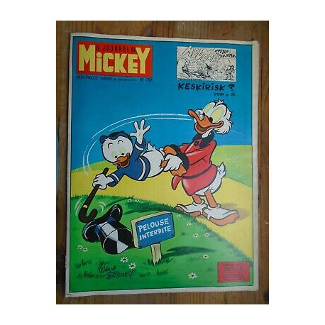 Le journal de Mickey hebdomadaire n 753