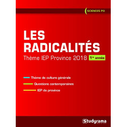 Les radicalites : Thème iep province 2018 1ere année