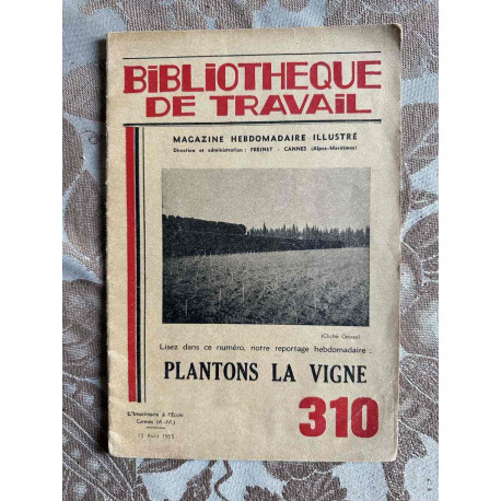 Bibliothèque de Travail n°310