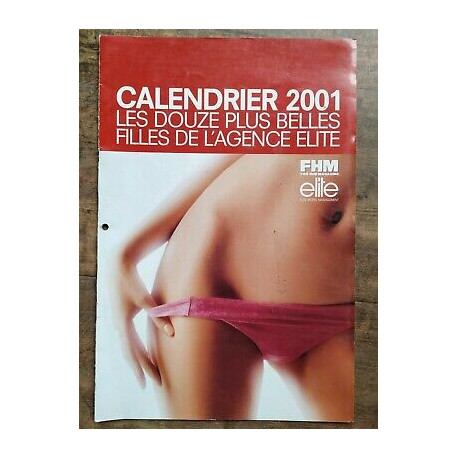 Calendrier Les douze plus belles filles de l'agence elite