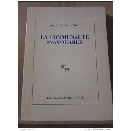 La Communauté inavouable