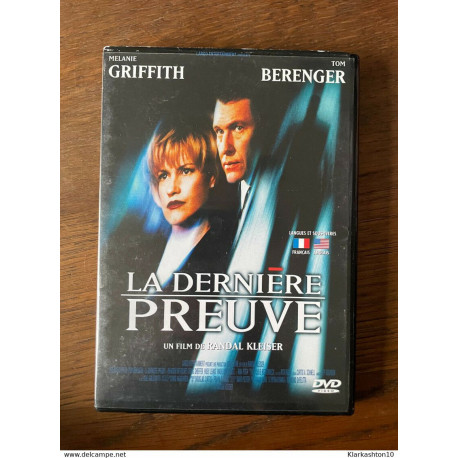 DVD - La Dernière Preuve - Film avec Melanie Griffith