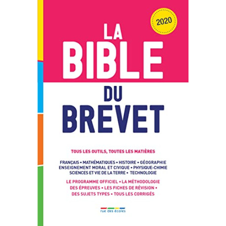 La bible du brevet 2020: Tous les outils toutes les matières