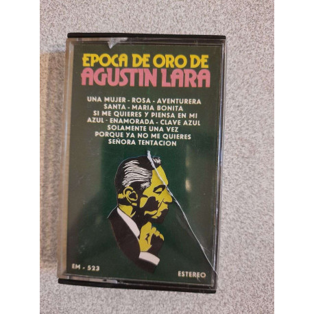 Cassette Audio - Epoca de Oro de Augustin Lara