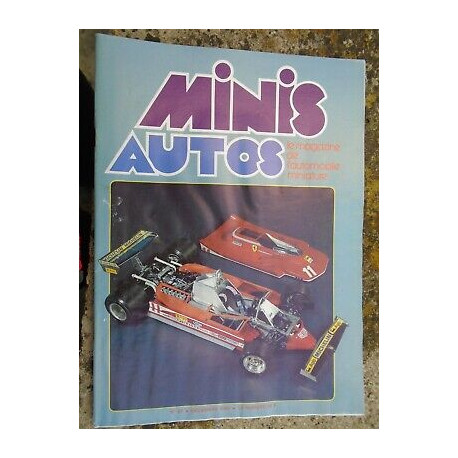 Minis Auto magazine de l'automobile miniature n 61 Décembre 1980