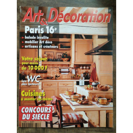 Art et Décoration n347 janvier février 1997