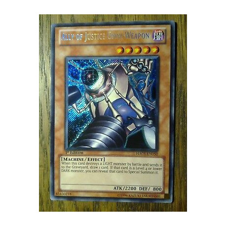 Ally of Justice Omni-Weapon HA03-EN050 Yu-Gi-Oh