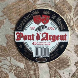 Camembert de Marque Pont d'Argent