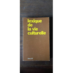 Lexique de la vie culturelle dalloz