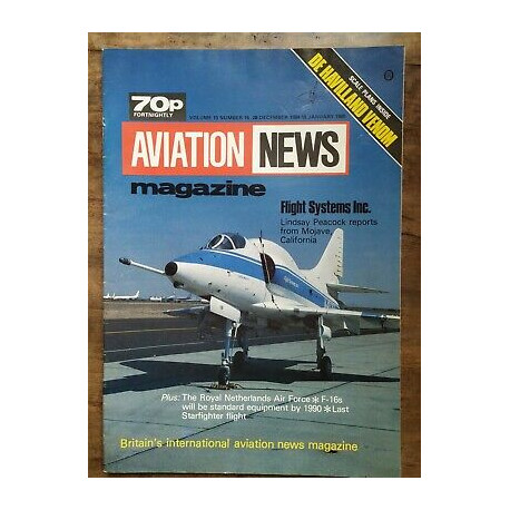 Aviation News Magazine vol 13 Nº 16 28 December 1984 10 January 1985