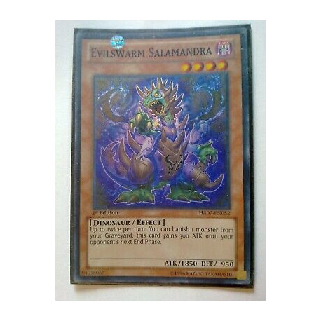 Evilswarm Salamandra HA07-EN052 Yu-Gi-Oh